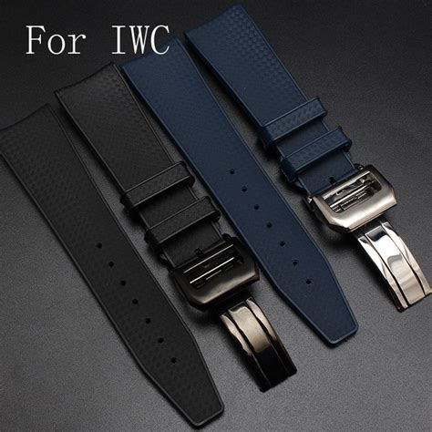 iwc rubber watch strap|iwc watch strap genuine replacement.